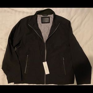 Calvin Klein Black Windbreaker Jacket